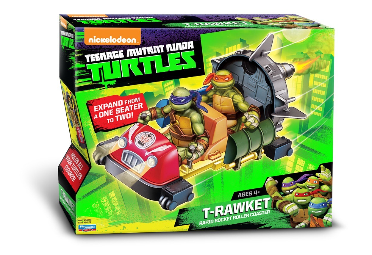 TMNT package design for Playmates Toys by McHale Design