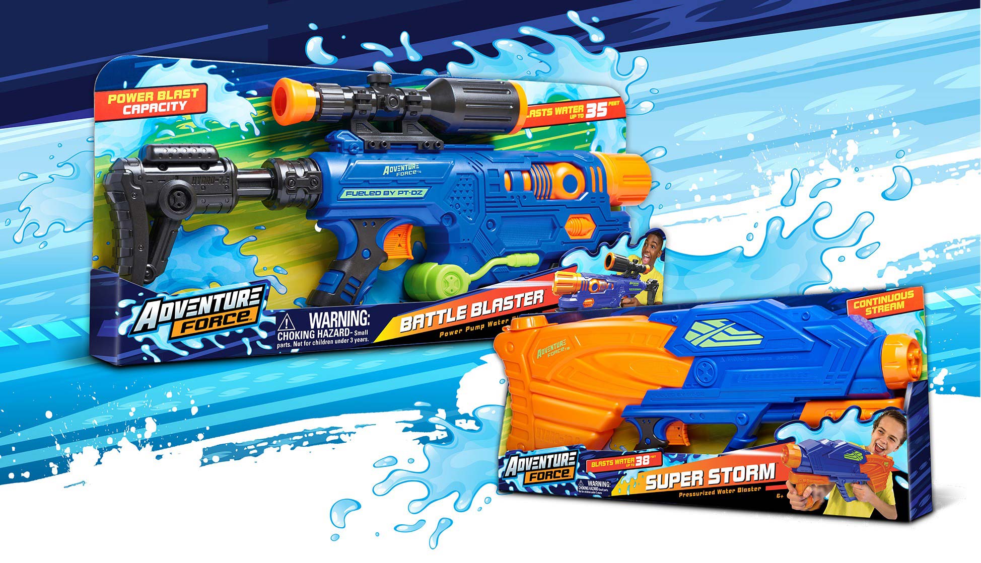 Walmart branding package design for Adventure Force by McHale Design