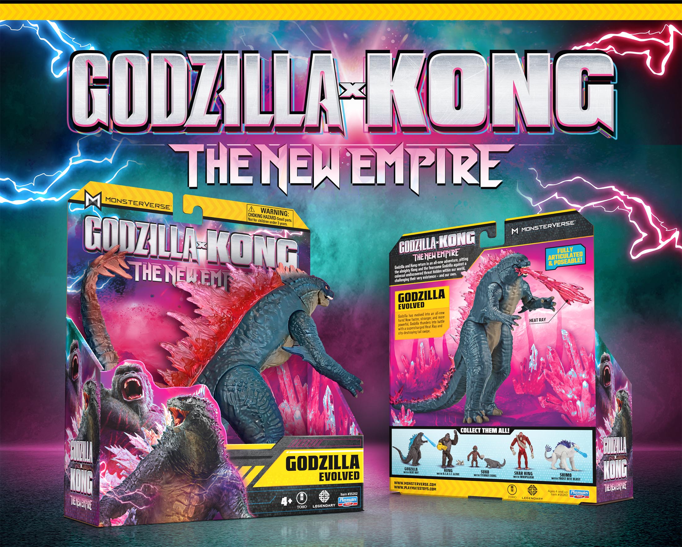 GxK Godzilla x Kong Branding Packaging Solutions